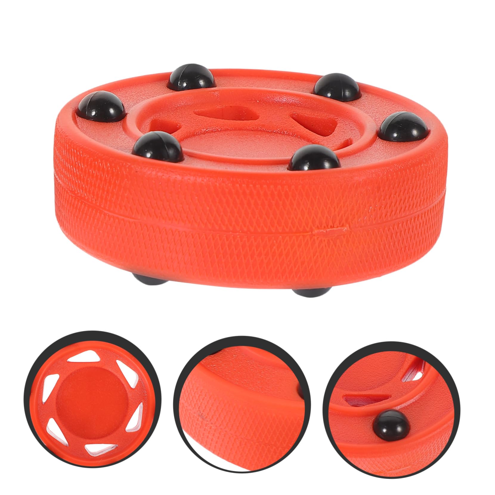 HANABASS Enhance Your Game 2pcs Training Roller Hockey Game Puck PVC Material for Street Hockey Professional Competitions