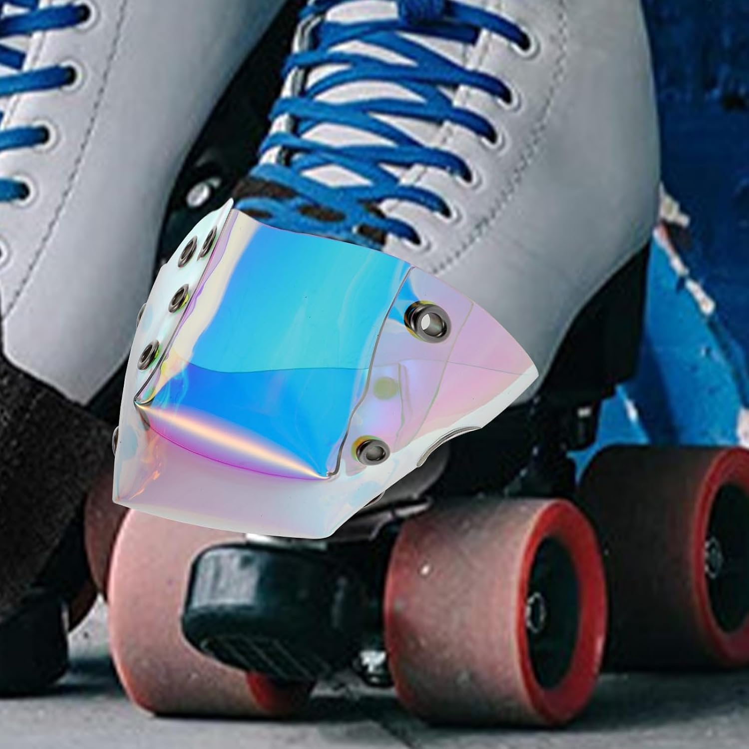 Levemolo Roller Skate Toe Caps PVC Replaceable Front Covers | Washable Smooth Surface Cushioning, Double-row Skating Supplies, Protective Toe Guards for Shoes