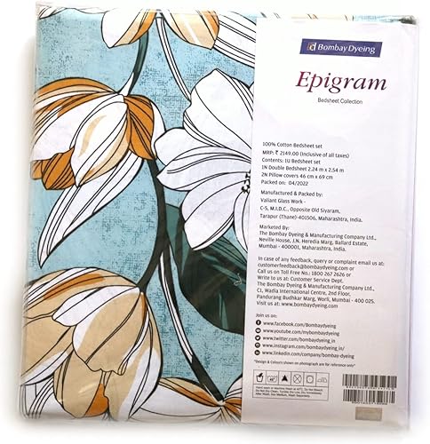 Miniatura 4 de Juego de sábanas 100% algodón puro tamaño King con 2 fundas de almohada (sábana-5)