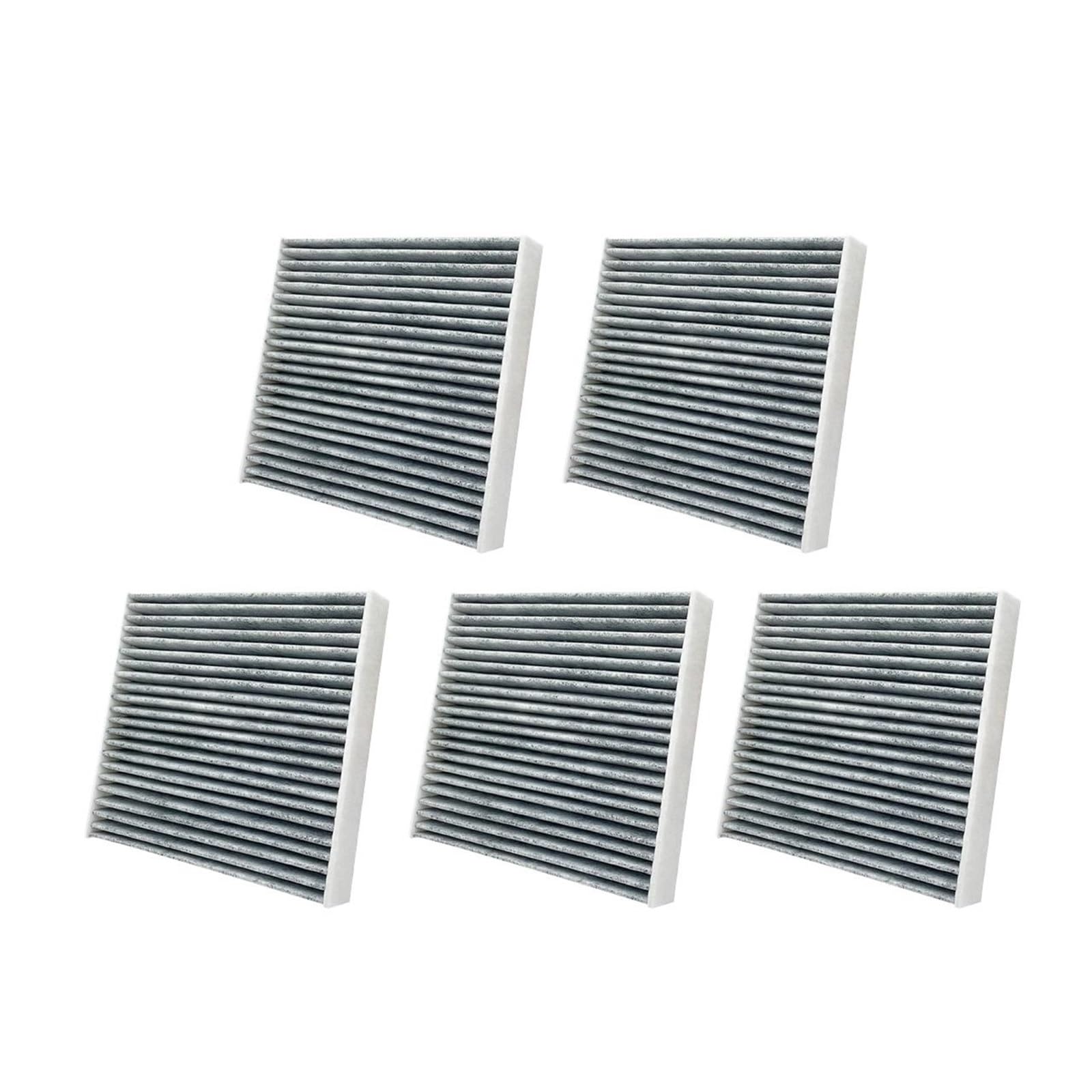 Filtr kabinowy Filtr powietrza samochodowy pasujący do Toyoty RAV4 Prime 2021-2024 Filtry kabinowe z włókna węglowego 87139-0E040 87139-0R030 CF12157(5PCS)