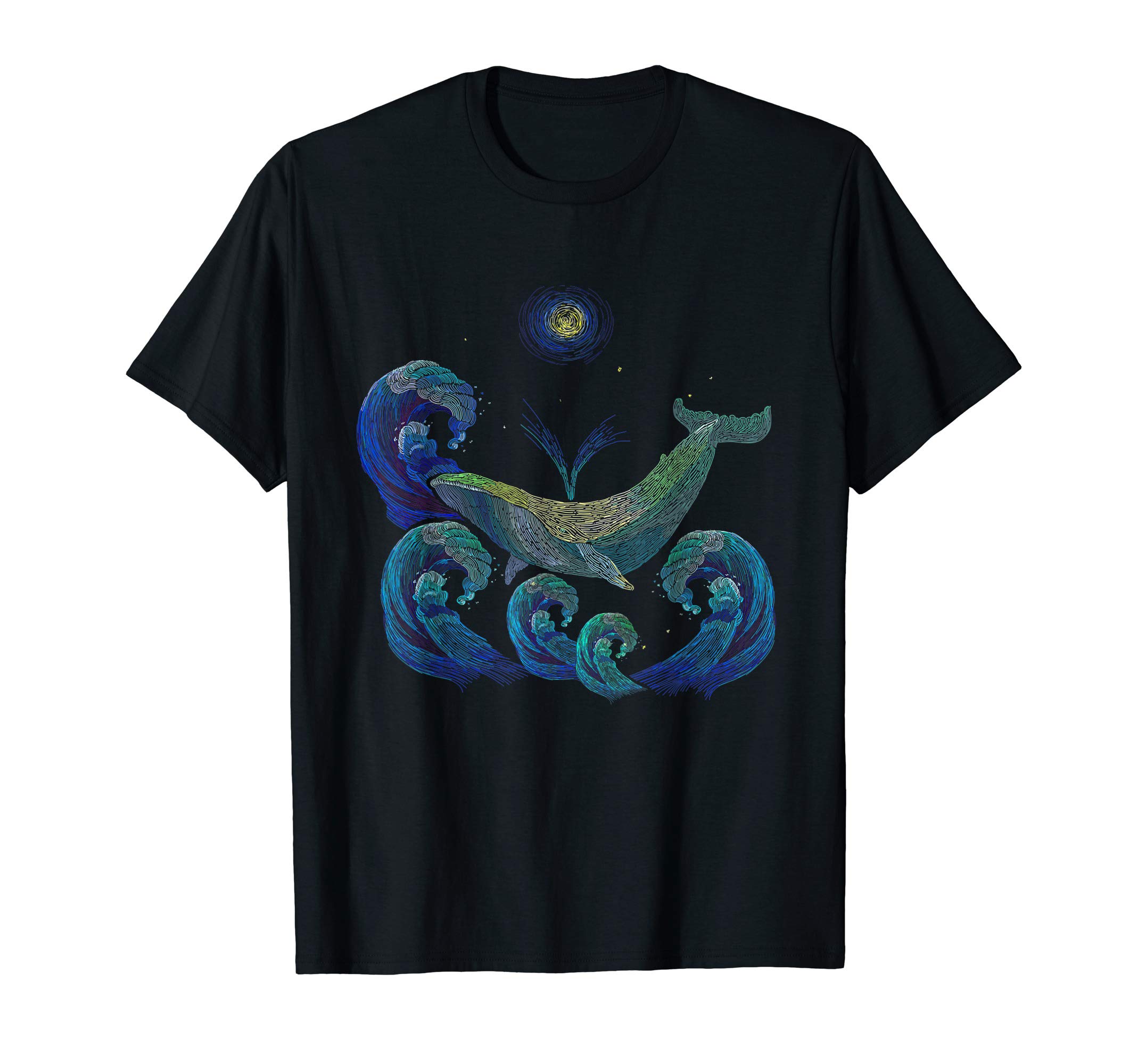 Whale Shirts & Gifts by LIPHumpback Whale Artistic Shirt Ocean Animal Artful Design T-Shirt