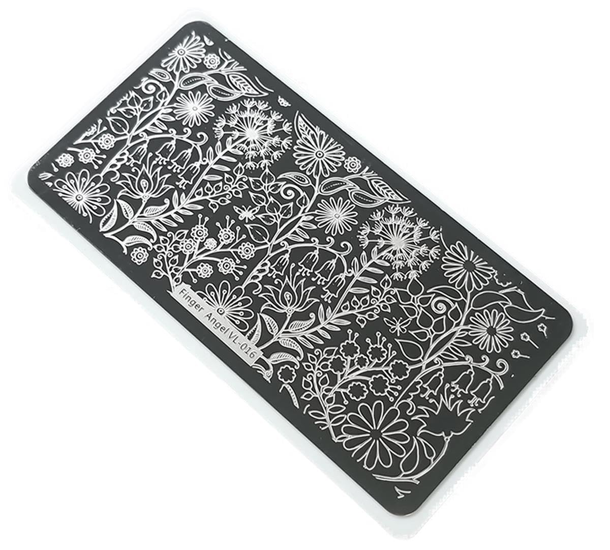 Nail Art Stamping Baskı Plakası VL16