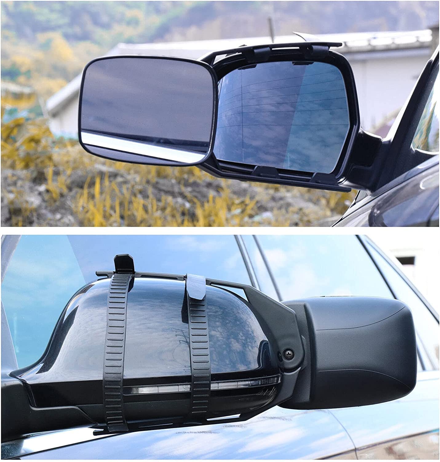 Specchietti Retrovisori Estensione Per Auto E Camper - Doppio Specchio Con Braccio Regolabile