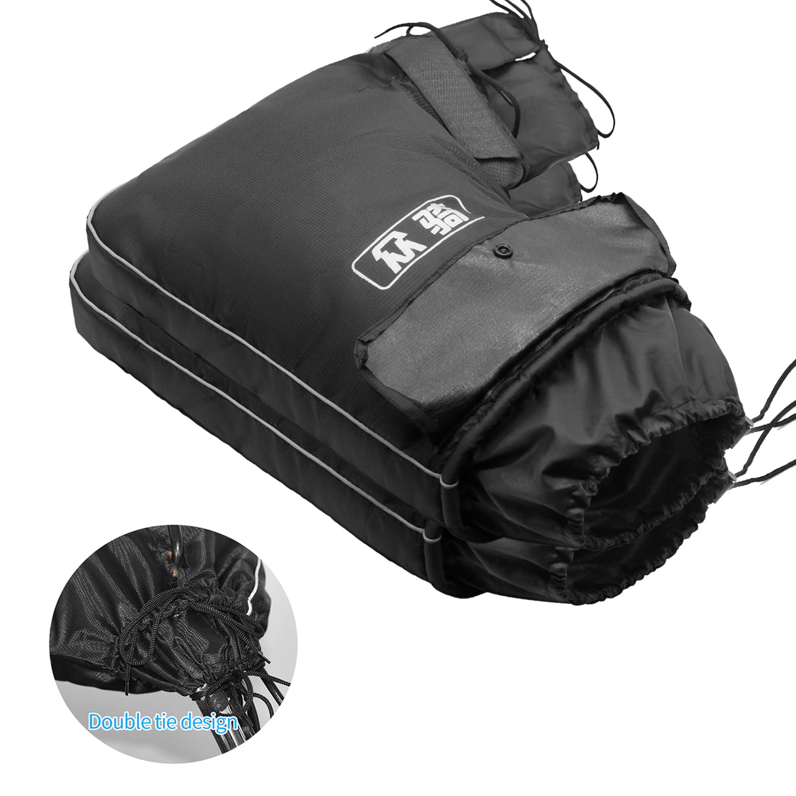Manoplas de manillar de bicicleta, guantes de invierno para clima frío, impermeables, unisex, calentadores de manos, para ciclismo de montaña, motonieve, motocicleta, para bicicleta de carretera