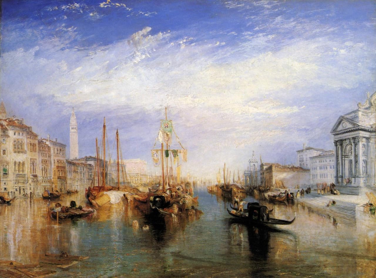 Unicorn Posters Multicolour A1 Poster (33/24 Inch) (84/60 Cm) - Turner Joseph Mallord William The Grand Canal Venice