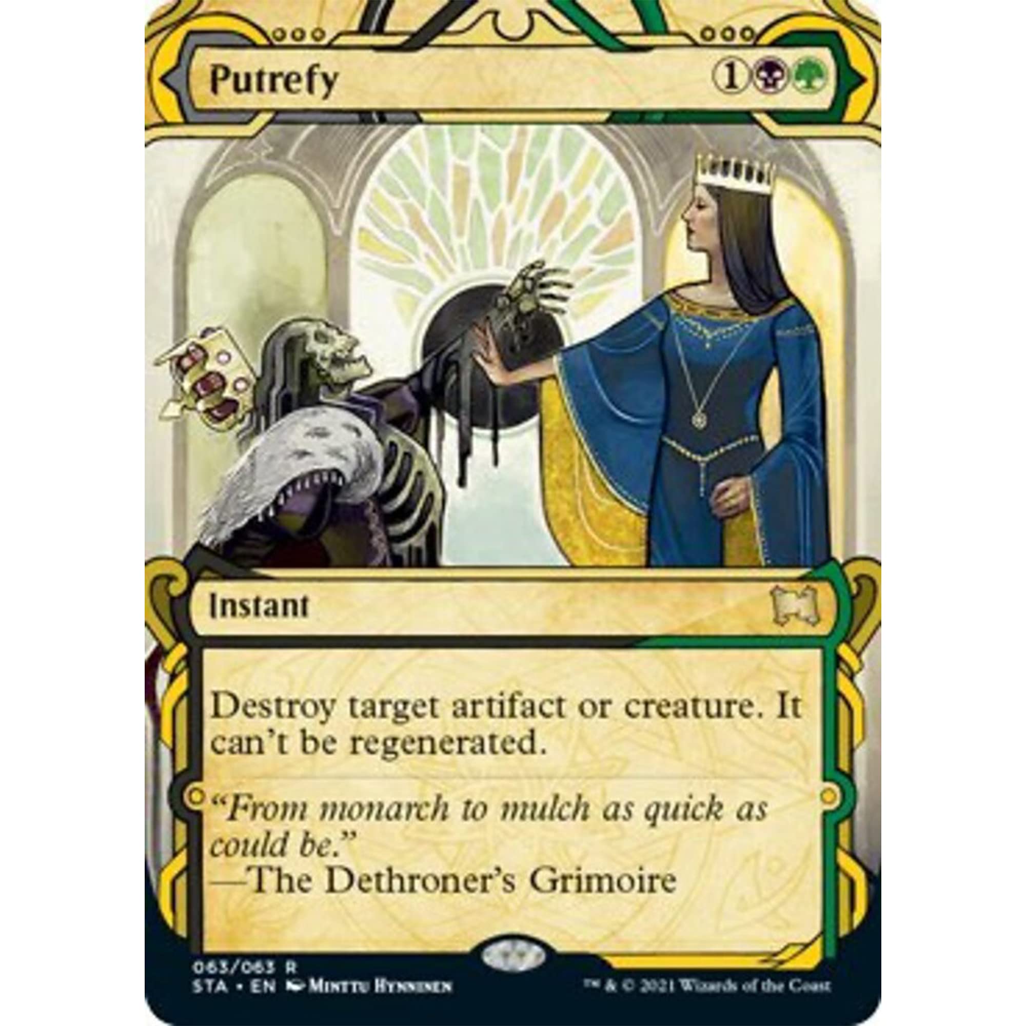 Totem World Putrefy 63/63 - Mystical Archive - Strixhaven: School of Mages