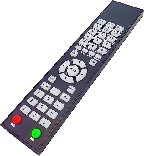 Miniatura 8 de INTECHING 63910016 Control remoto del proyector para Eiki EK-100W, EK-101X, EK-102X, EK-103X, EK-301W, EK-302X, EK-303U, EK-305U, EK-306U, EK-307W,