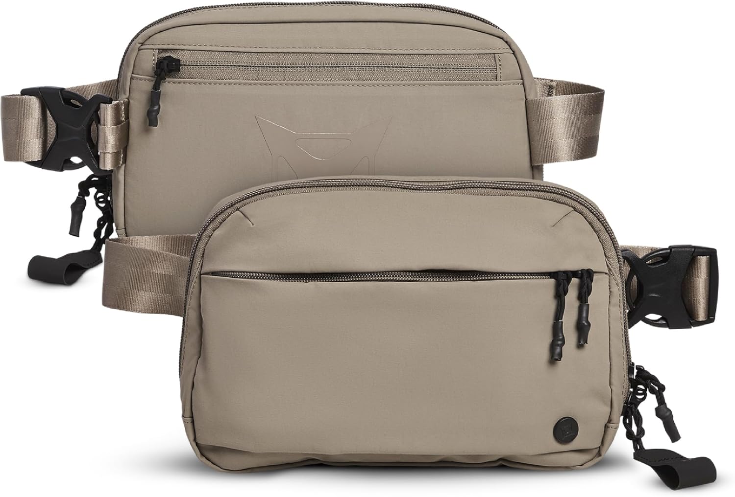 Vertx Everyday Tactical Fanny Pack + - 100% Nylon Fanny Pack for Men and Women with CCW-Ready Design and Rapid Access Tab - Outpost Tan - 2L