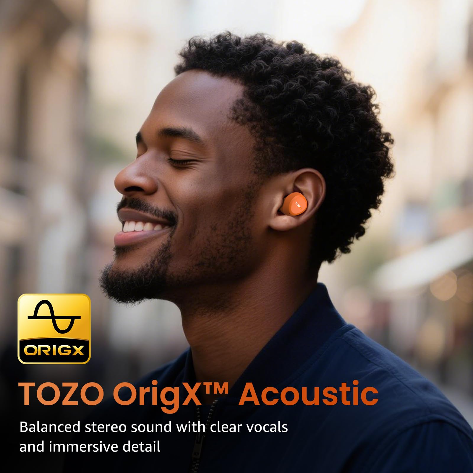 TOZO A1 Wireless Earbuds Bluetooth 5.3 Light Weight in Ear Headphones view 2