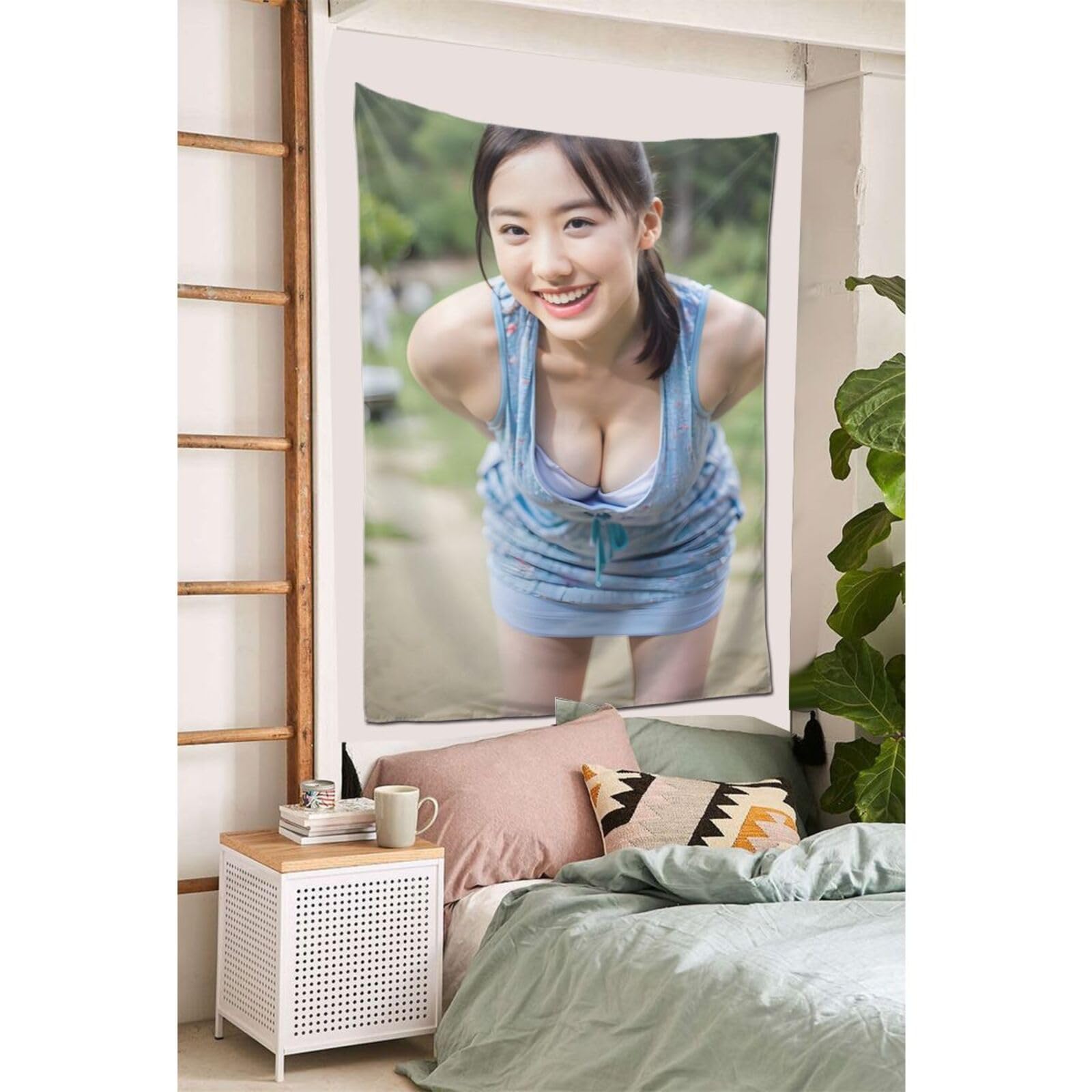 Amazon.co.jp: 芦田愛菜 タペストリー 壁タペストリー 布ポスター