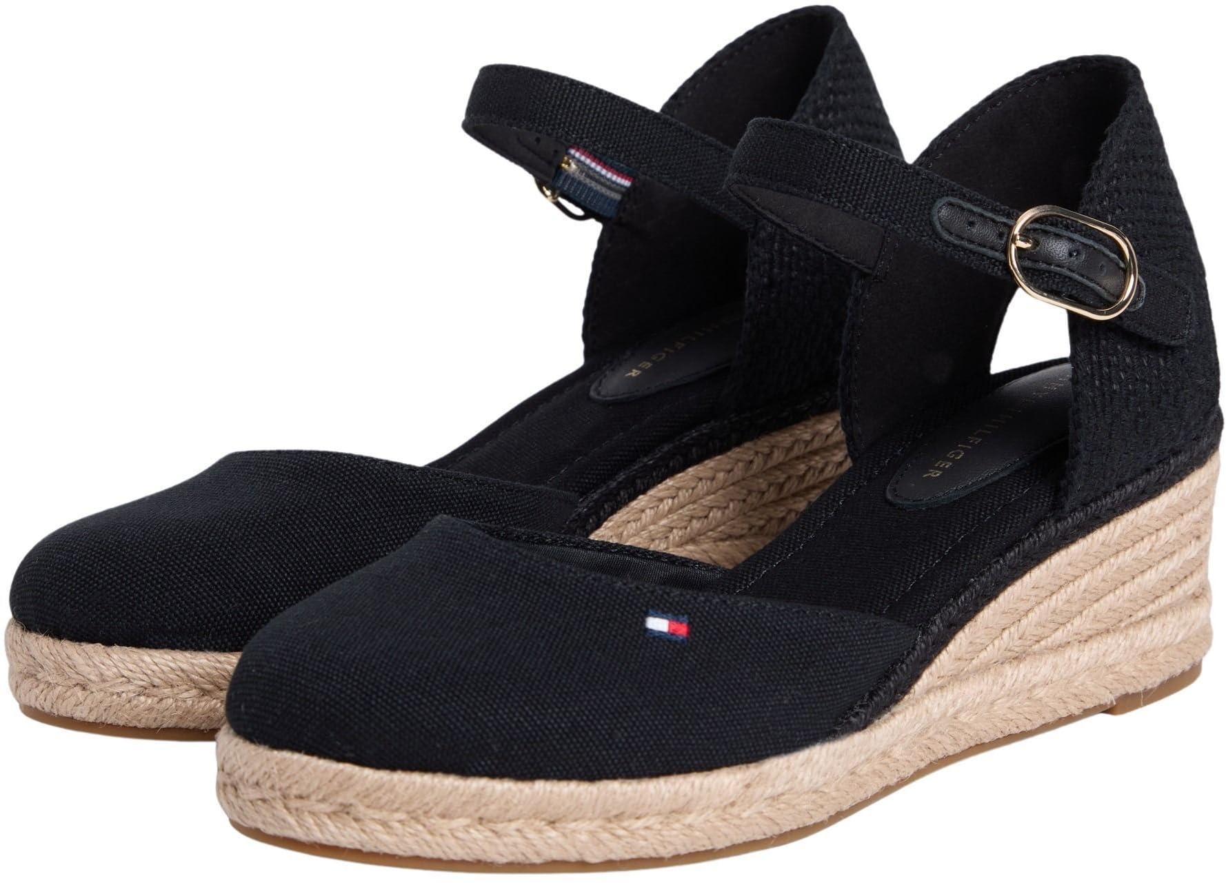 Tommy Hilfiger Mid Wedge Espad Closed Toe Fw0fw09233 Alpargatas de cuñaMujer