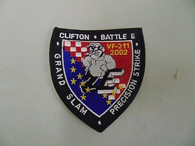Patch Military Clifton Battle Vf-211 2002 Grand Slam Precision Strike