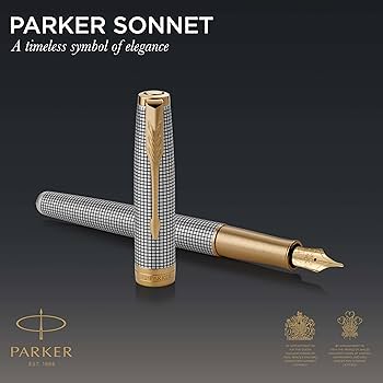 超美品 PARKER SONNET PREMIUM CISELER GT 万年筆 新品)PARKER パーカー 万年筆 ソネット プレミアム シズレGT