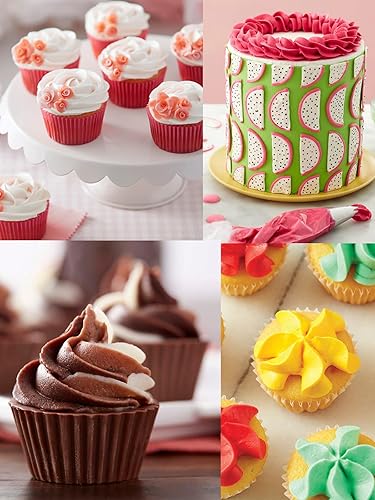 Miniatura 2 de Boquillas de estrella abierta 1M, Boquillas 1M con bolsas, 3 Boquillas de roseta con 20 bolsas desechables para decoración de pasteles