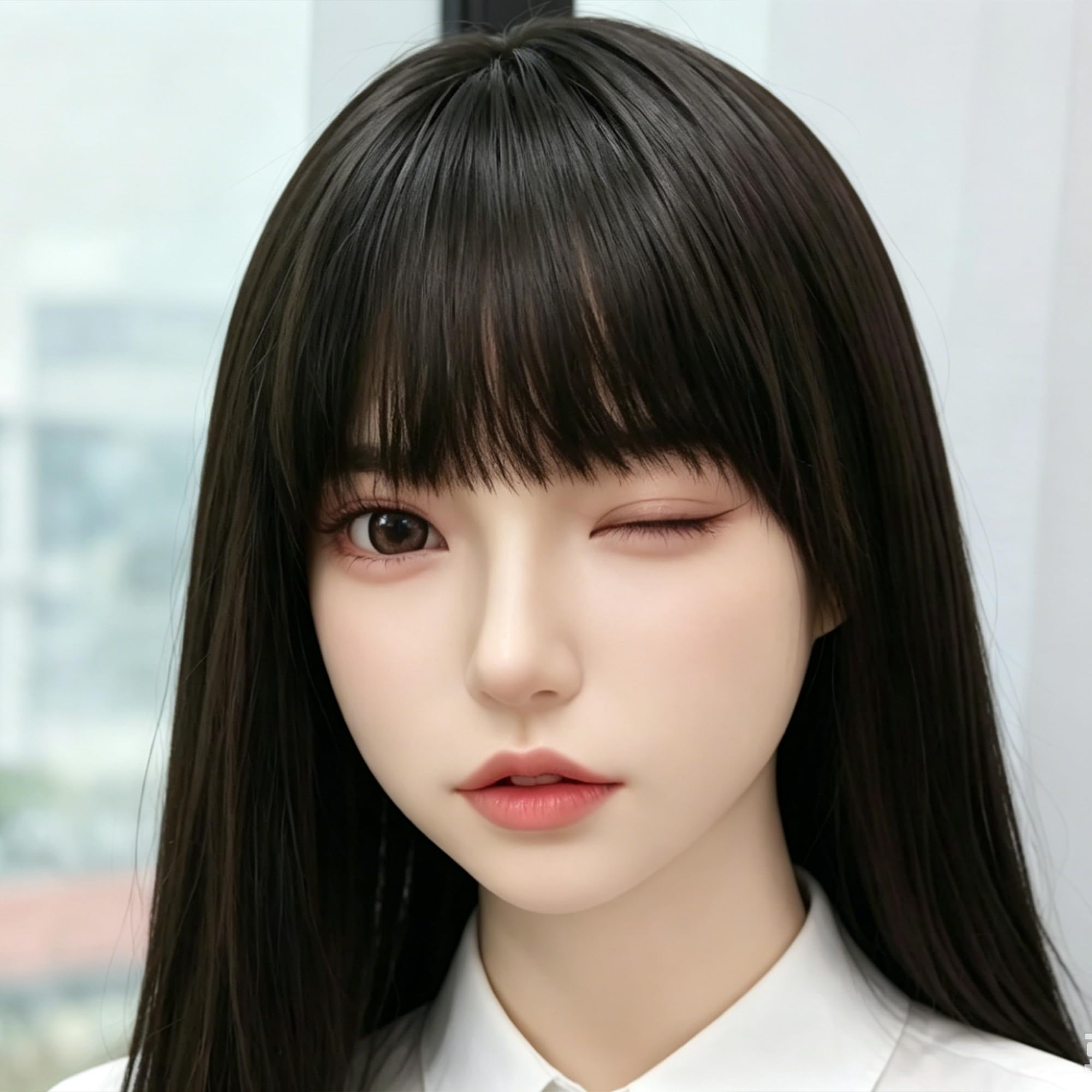 Amazon.co.jp: シリコン製 フィギュア ヘッド単体 等身大 頭部のみ