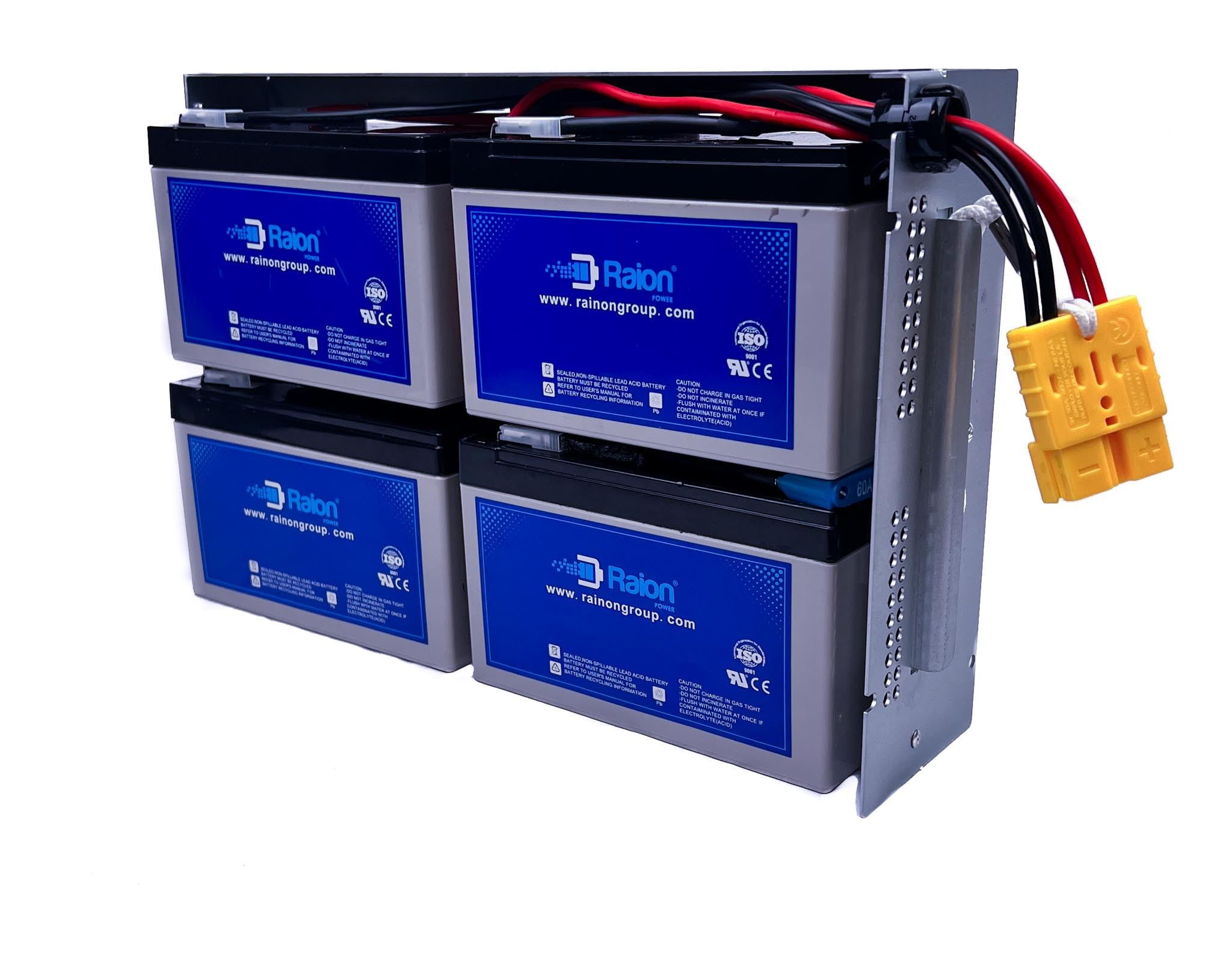 RBC24 Replacement UPS Battery for APC SU1400RM2U, SUA1500RM2U, DLA1500RM2U, SU1400R2BX120, SU1400R2IBX120, SU1400R2X122, SU1400RM2UX93, SUA1500R2X93,