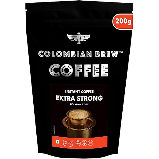 Colombian Brew Extra Strong Instant Coffee Powder 200g
