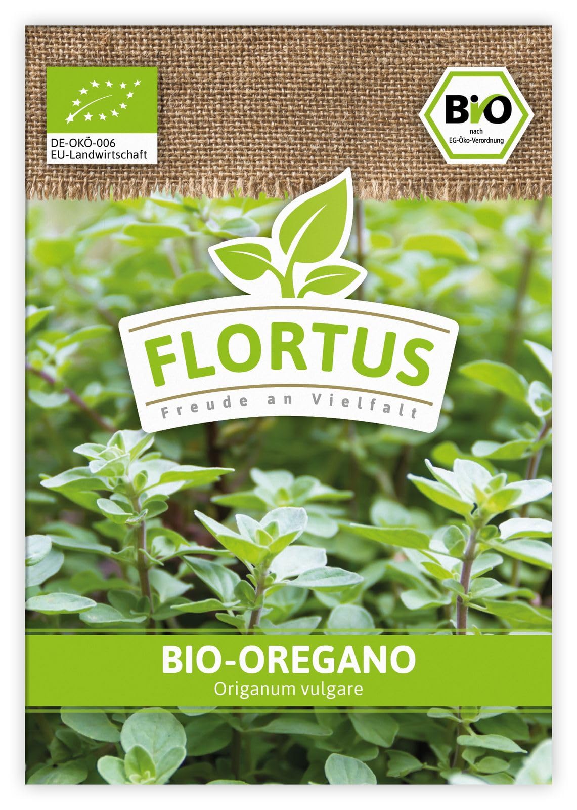 FLORTUS 2000-0197-100x Oregano (100 Tütchen) (BIO Oreganosamen)