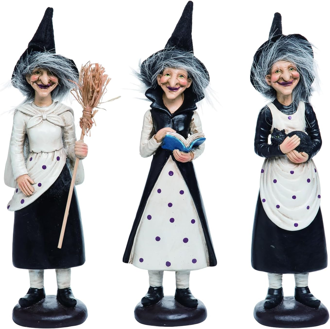 Amazon.com: One Holiday Way Set of 3 9.5-Inch Decorative Vintage Fuzzy ...