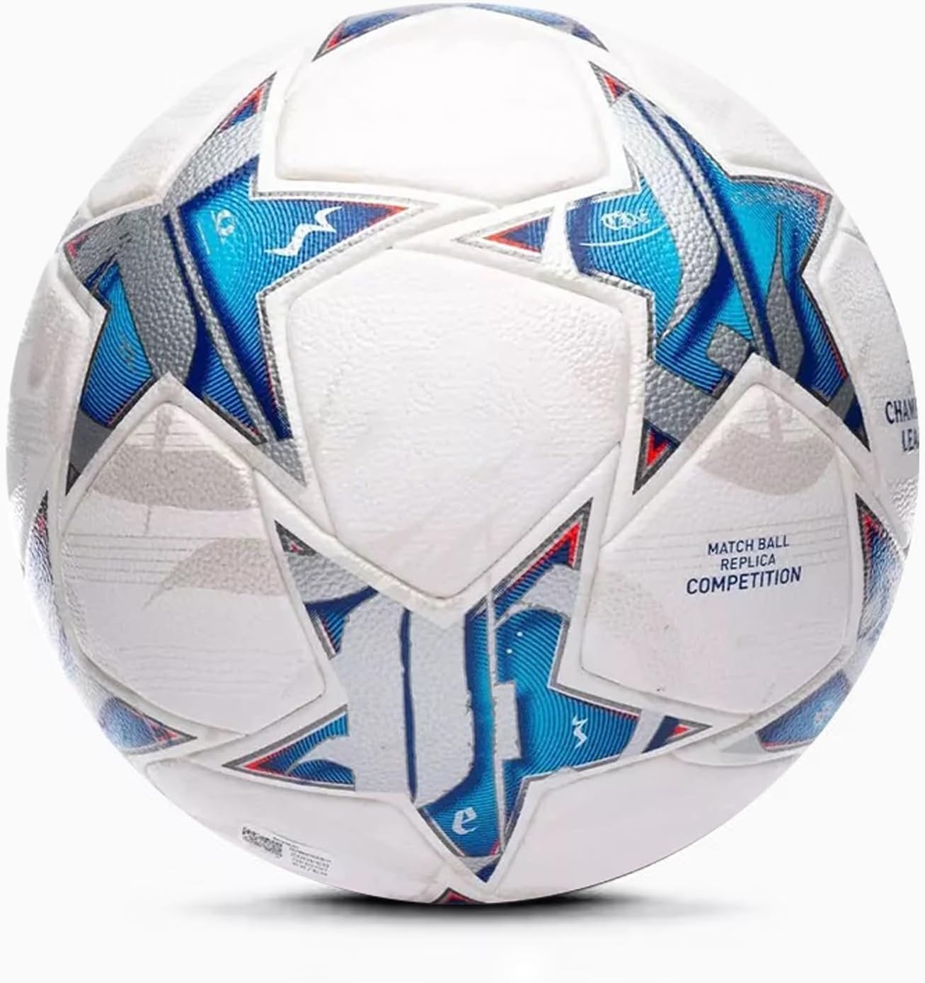 Champion League Soccer Ball Size 5 London – Pro Match Replica, Perfect for Training, Play, Display, and Soccer Enthusiasts with a Durable Design.