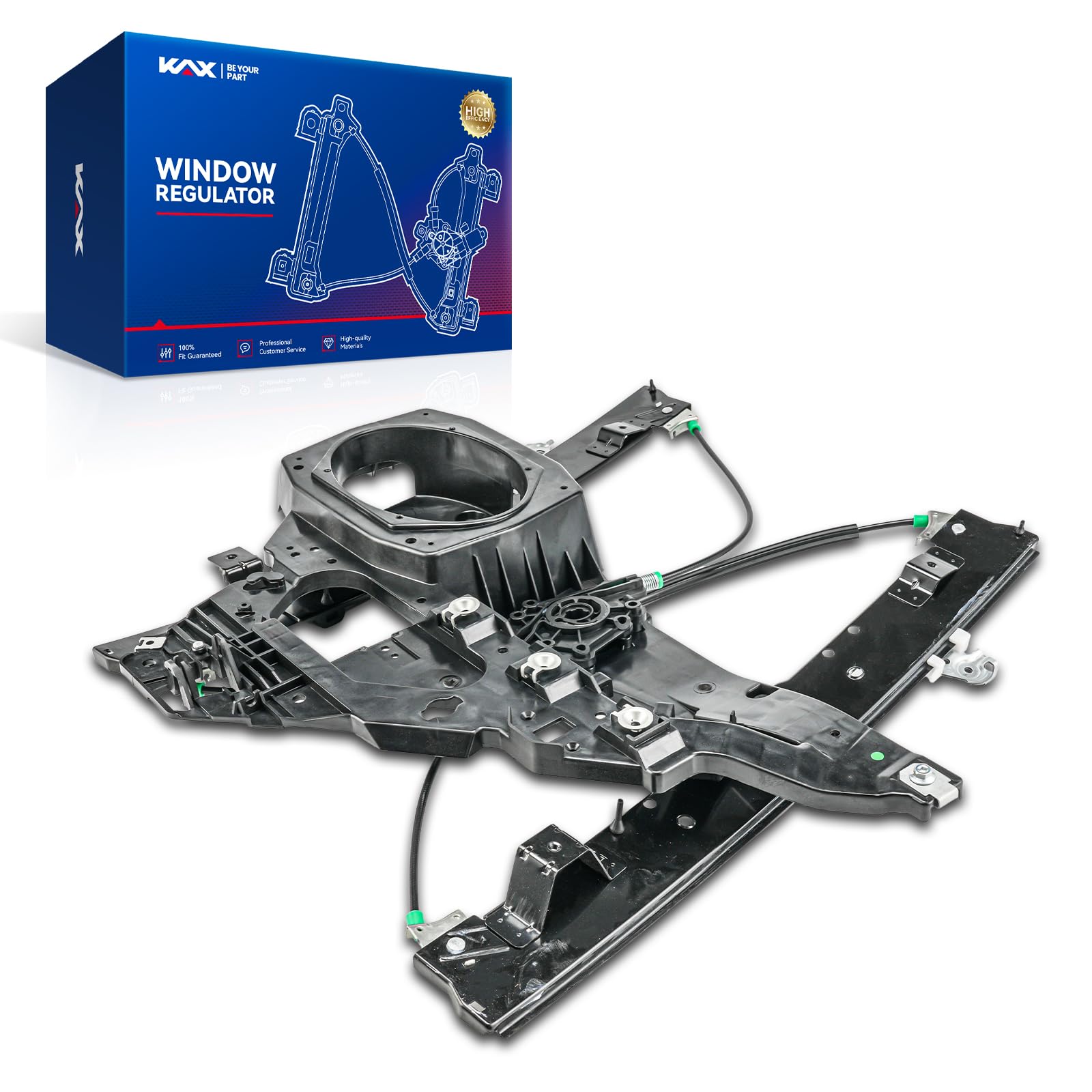 KAX Front Left Power Window Regulator Fit for Expedition 2003-2006