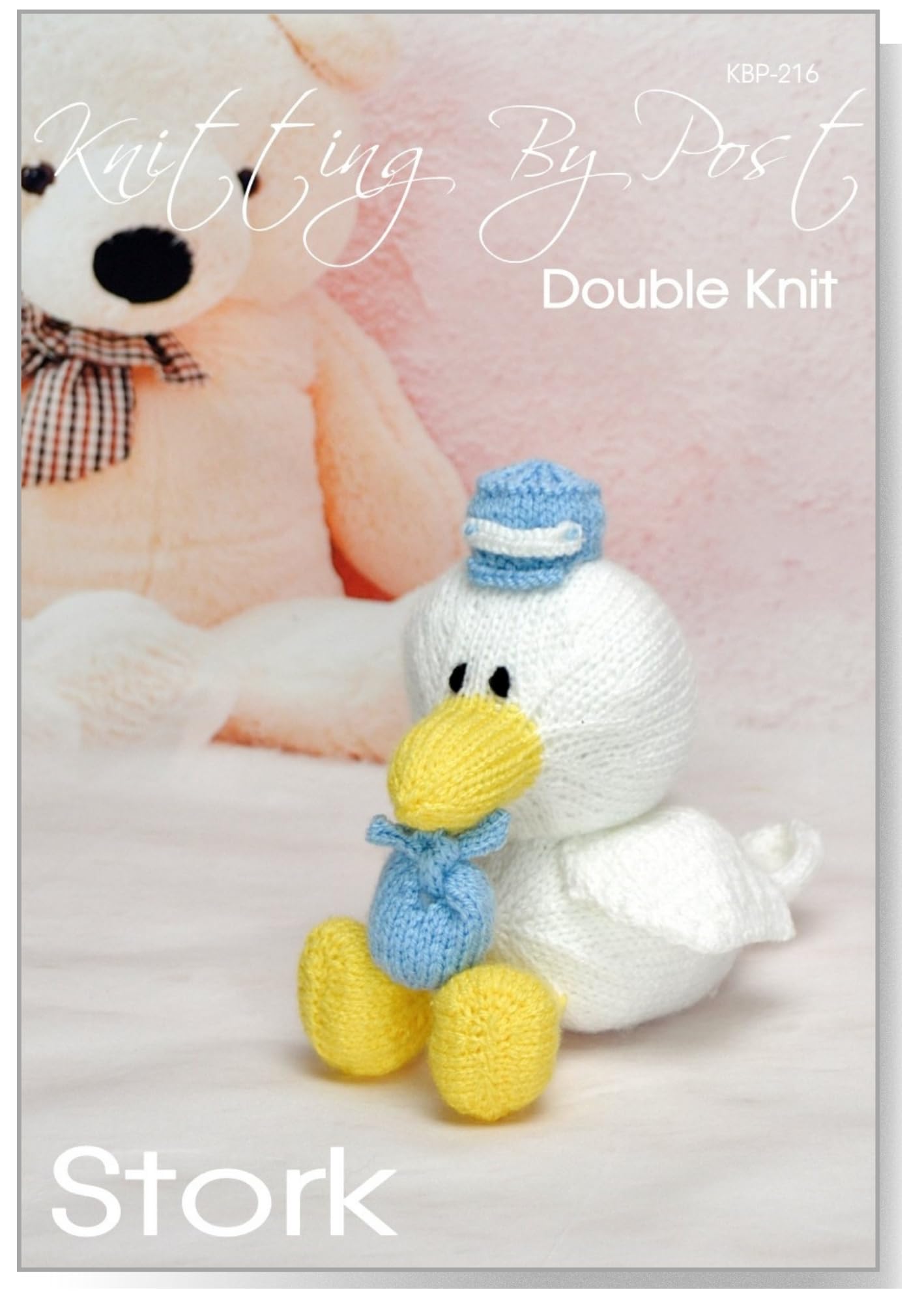 Knitting By Post Knitting Pattern Stork From
