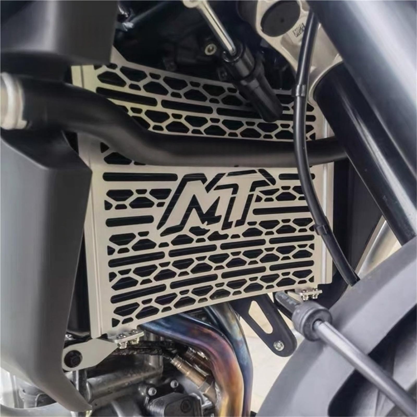 Motorcycle Radiator Guard Grille Pasuje Do CFM&OTO 800MT 800 MT MT800 CF800MT 2021 2022 2023 Osłona Chłodnicy Motocykla Ochrona Silnika Protector(Orange)