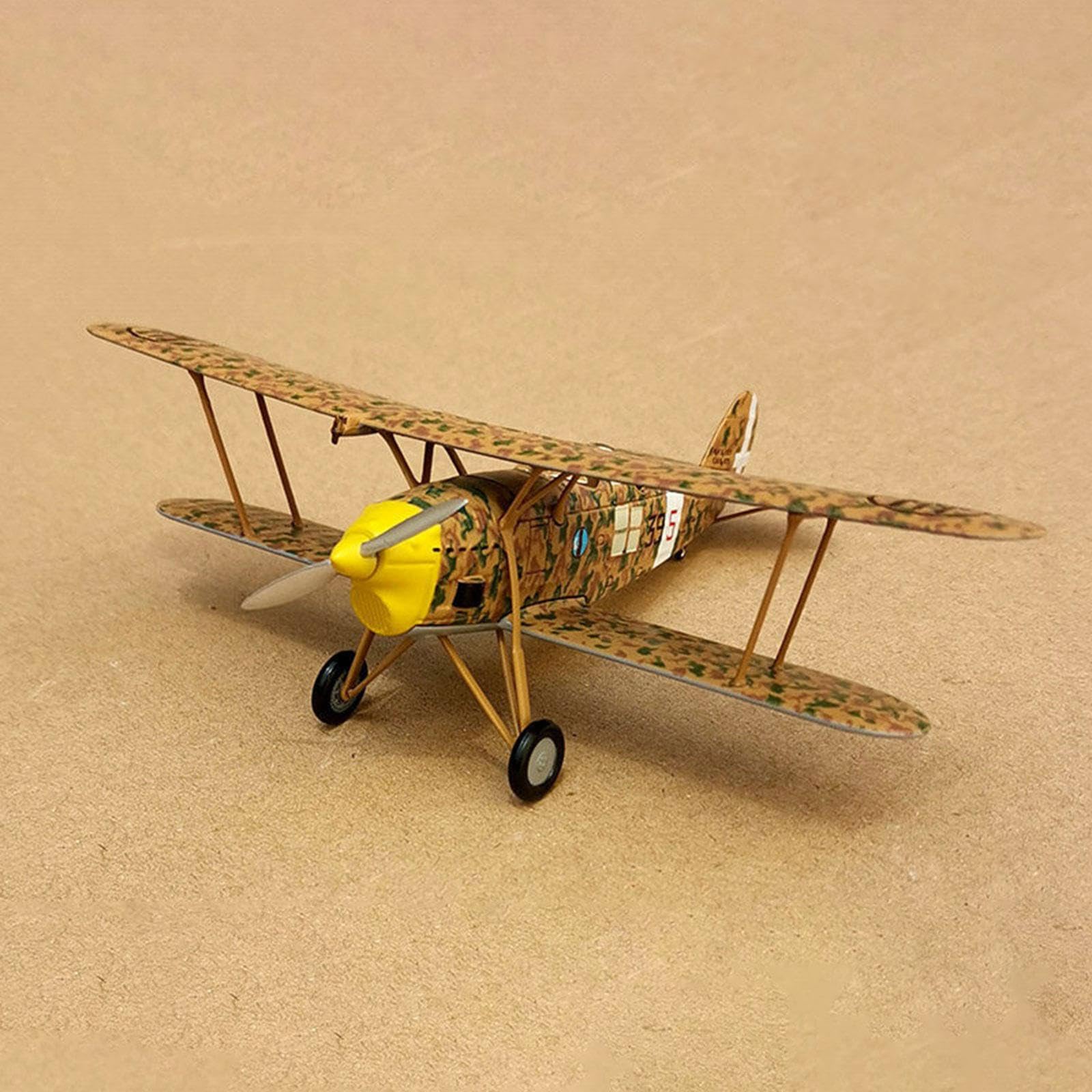 harayaa Avión de Modelo a Escala Maqueta Aviación Bombardero Miniatura Aleación con Soporte Colección para Escritorio Estudio Regalo Ornamento