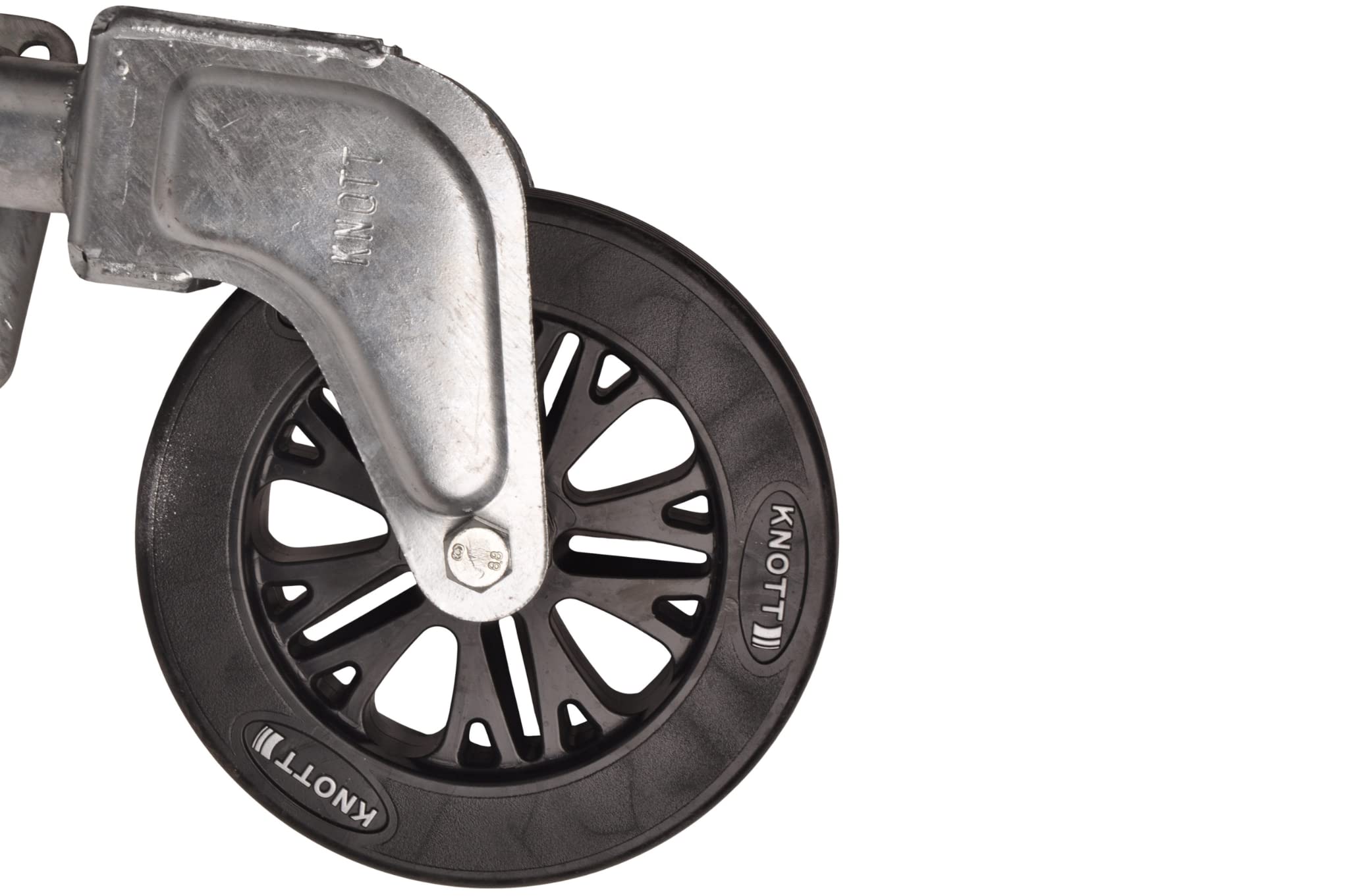 Roue Jockey pivotante avec manivelle 545 kg
