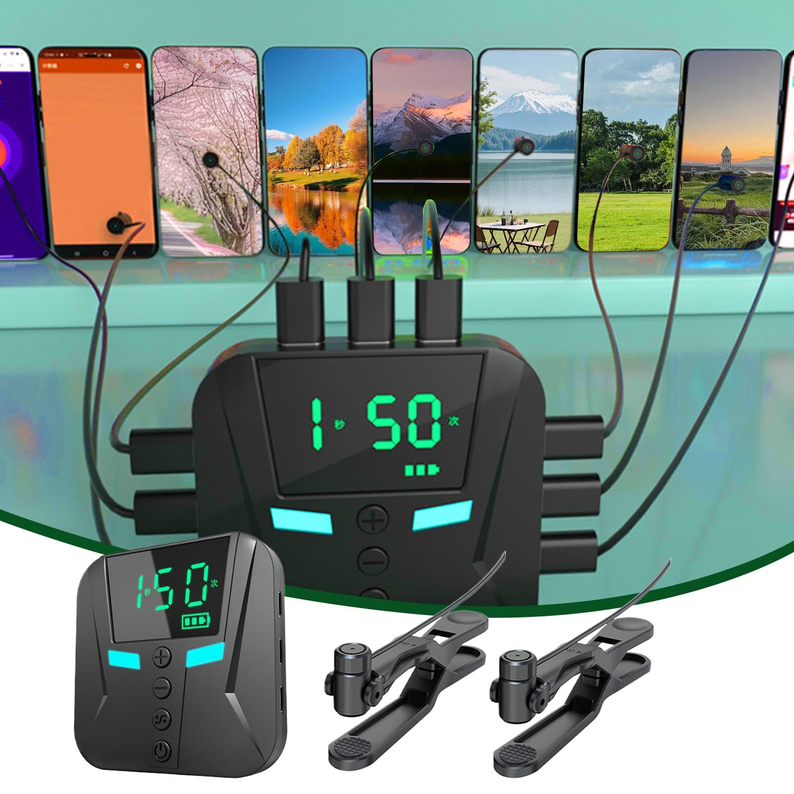Clicker automático de Pantalla, simulación de Dedos para Tocar rápido y Continuo, Juego de transmisión en, Pantalla de Dedo simulada para Juegos, transmisión, Control Remoto