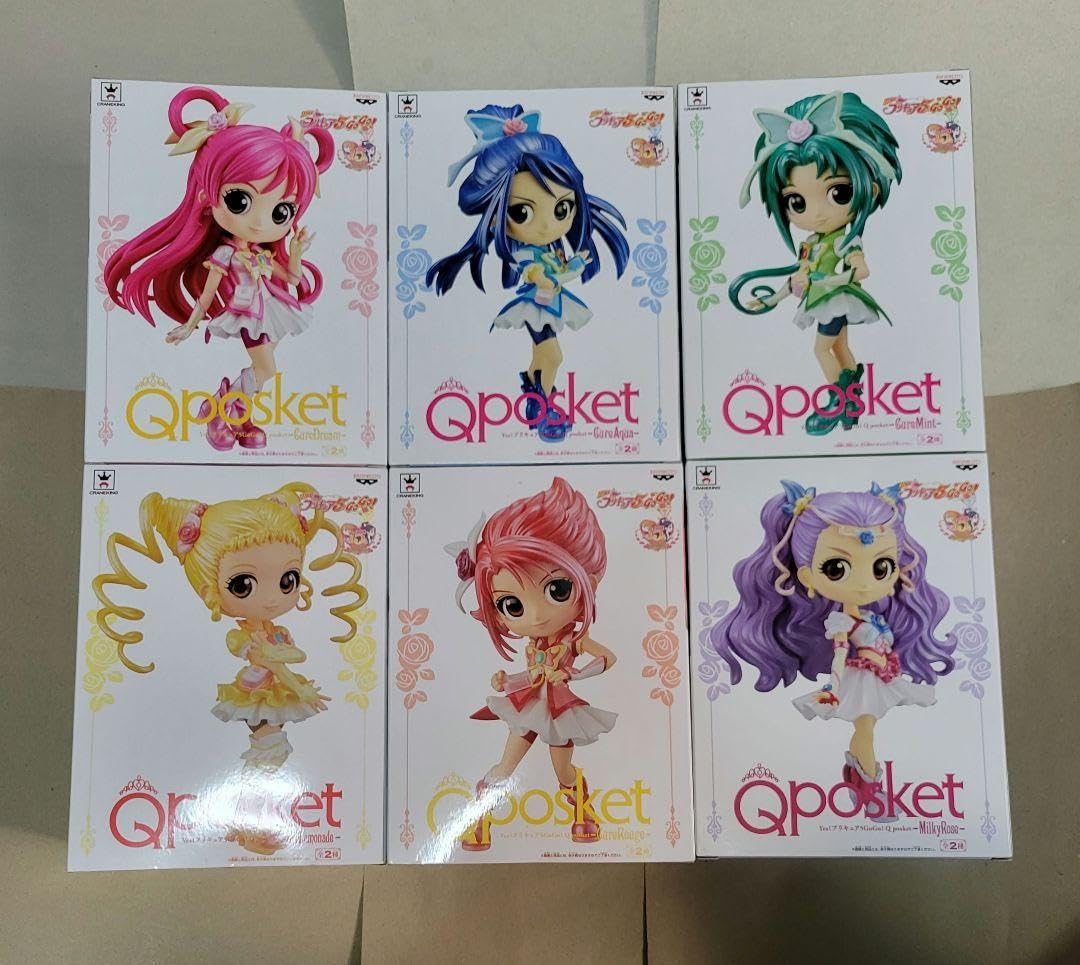 Qposket プリキュア5フィギュア Amazon | Qposket プリキュア5 フィギュア 全6種 パールカラー