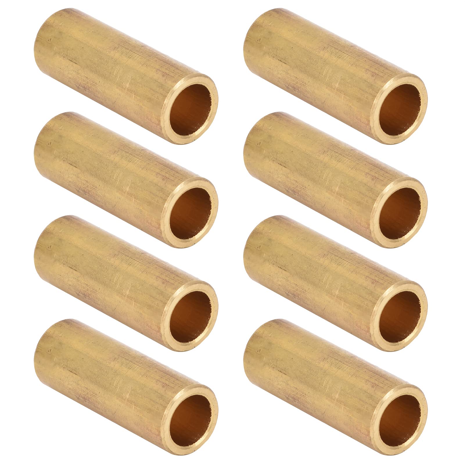 8 szt. tuleja samosmarująca 8 mm otwór x 11 mm średnica zewnętrzna x 30 mm długość mosiężna tuleja do urządzeń elektrycznych