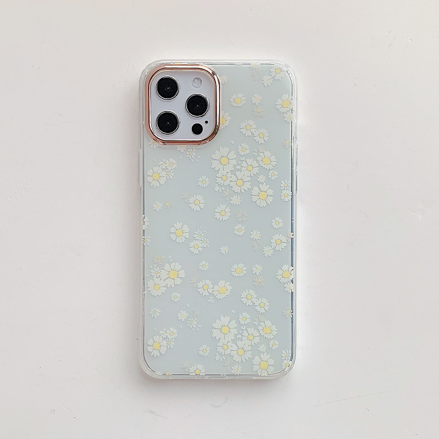 Custodia per iPhone X/XS Fiori, Margherite