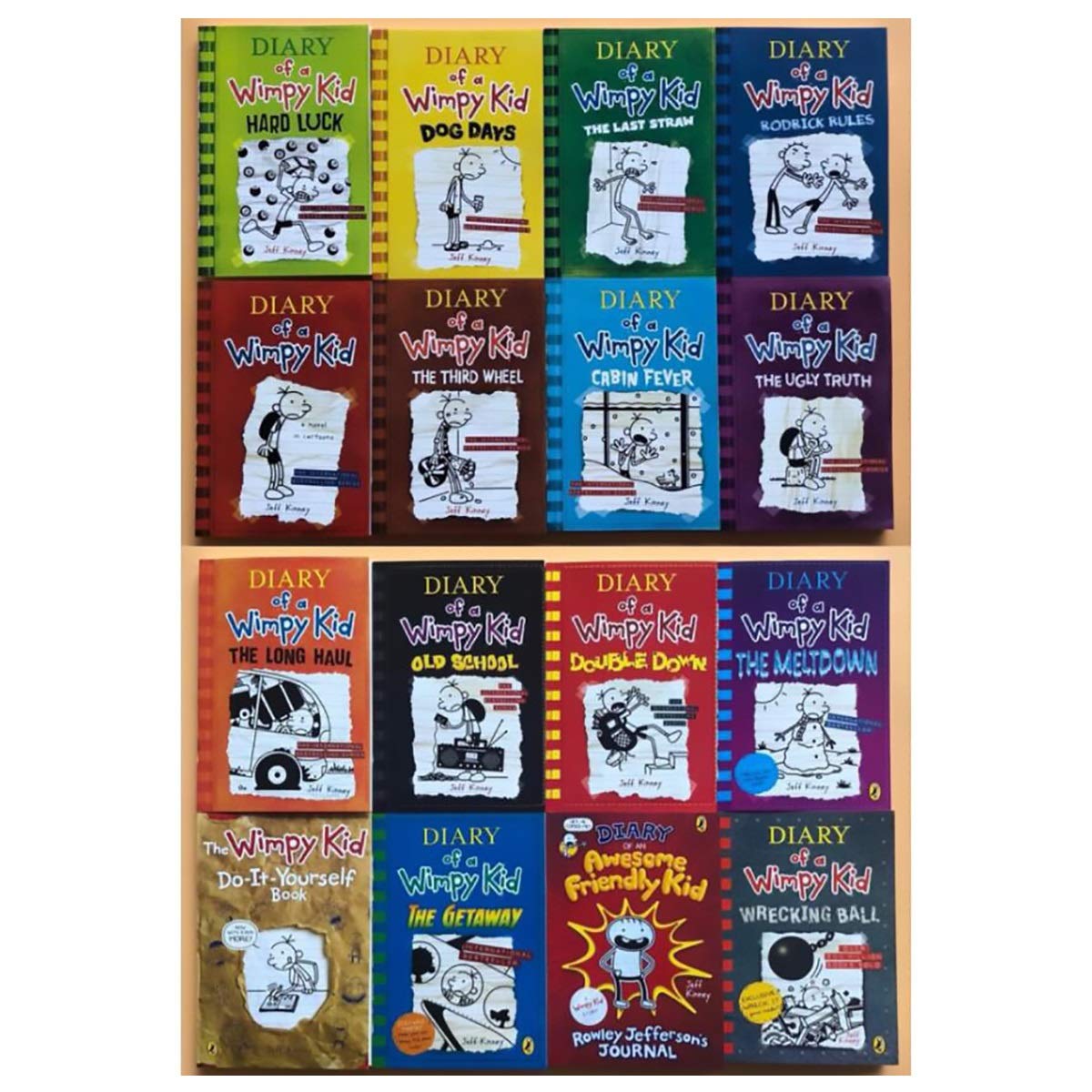 Amazon.co.jp: JINGH Diary of a Wimpy キッズブック 1-16 フル