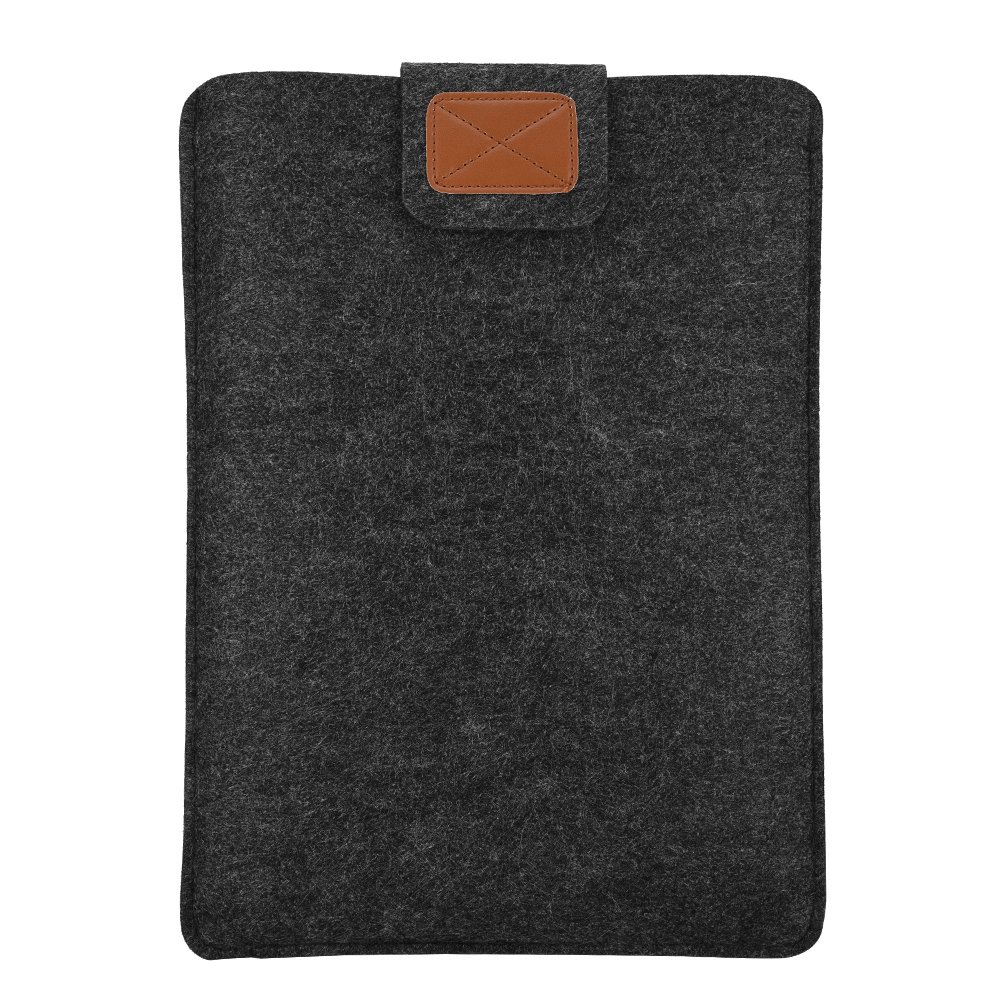 Mxtech Etui z etui na laptopa w kształcie koperty PC czarna torba na laptopa, pokrowiec na laptopa prosty styl stylowa torba na laptopa, na laptopa (czarna, 13 cali)