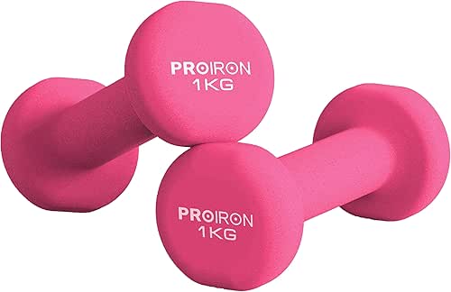 PROIRON haltere en Neoprene,Haltères,1KG,1,5KG,2KG,3KG,4KG,5KG,6KG,7KG,8KG,10KG,1+2+3KG,2 in 1,Muscles Fitness,néoprène Haltères