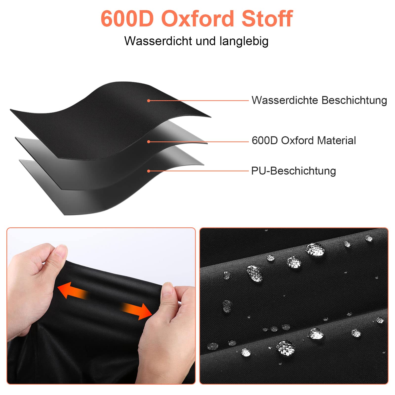 Kingling Tasche für Solarpanel, Staubdichte Solarmodul Tasche passend für 100 Watt Solarpanel, Faltbare Solarpanel Aufbewahrungstasche (Kann Zwei Sonnenkollektoren aufnehmen) - 66 x 56 x 10 cm