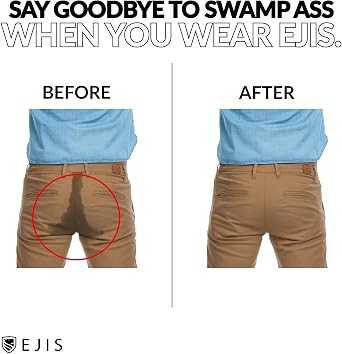 Ejis Sweat Defense Boxer Brief | Comfort Pouch | Sweat Proof Micro Modal
