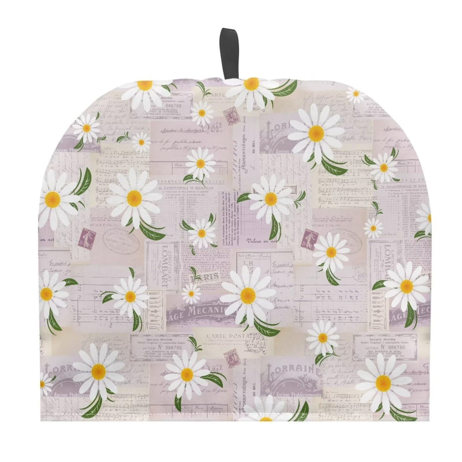 Generic Hudotybom Daisy Tea Cozy for Teapot Insulated Large Teapot Cover to Keep Warm Tea Kettle Cover Machine Washable Coffee Pot Cloth Covers Kitchen Home Decorations for Housewife Mom, CZA49