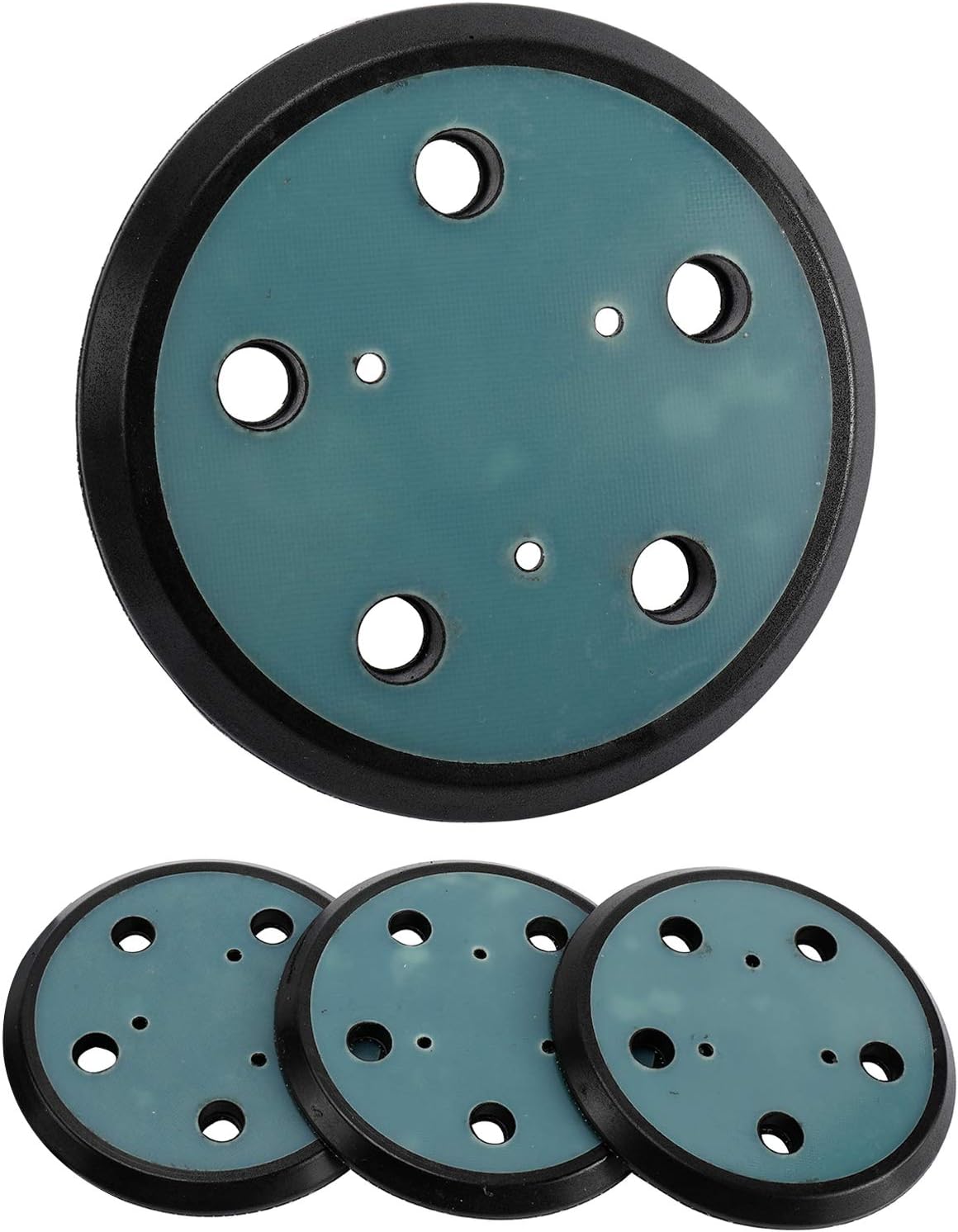 Patioer 4 Packs 5 inch 5 Hole Replacement Sander Pads for Porter Cable 13904 13909(1) RSP29 5