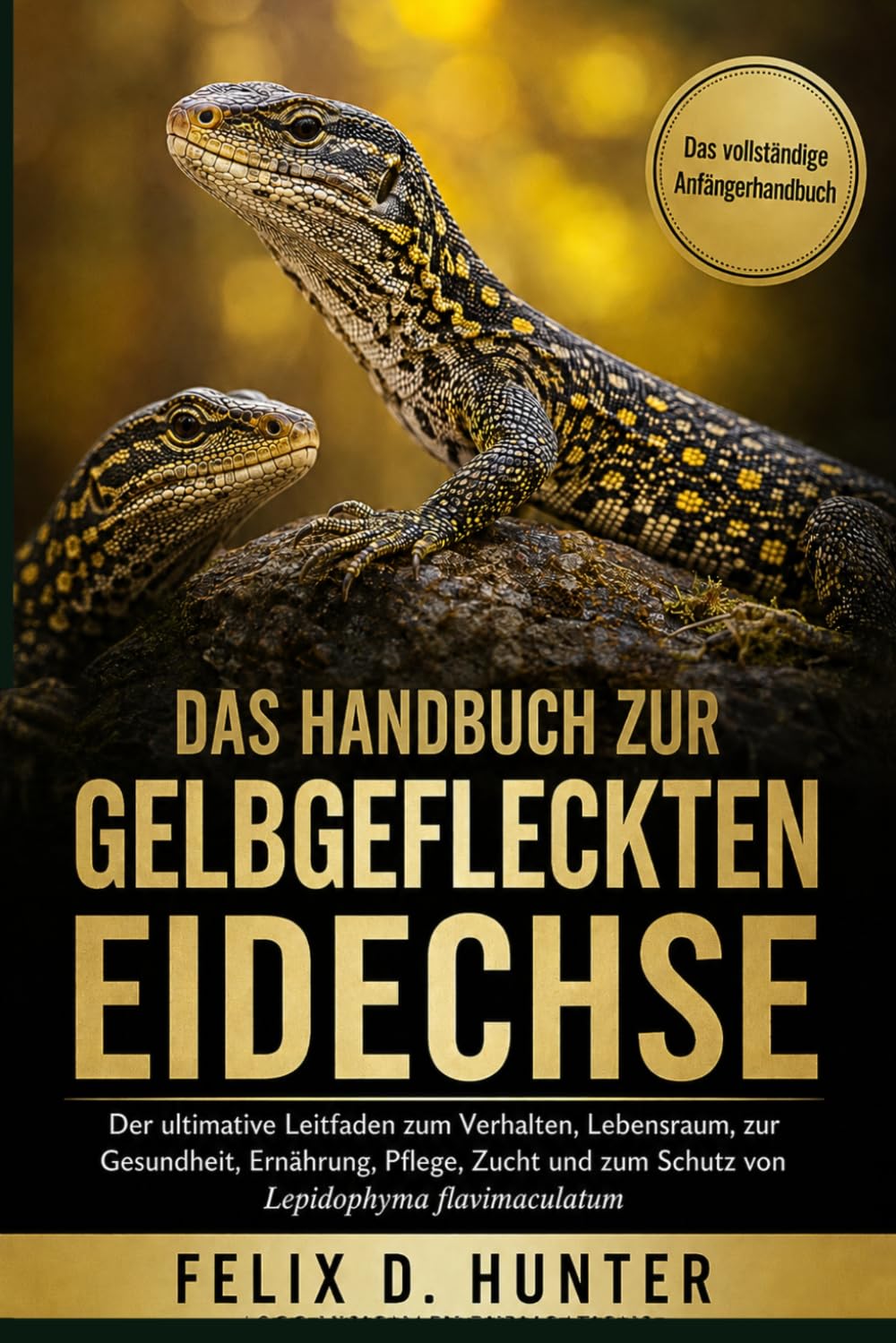 DAS HANDBUCH ZUR GELBGEFLECKTEN EIDECHSE: Der ultimative Leitfaden zum Verhalten, Lebensraum, zur Gesundheit, Ernährung, Pflege, Zucht und zum Schutz von Lepidophyma flavimaculatum