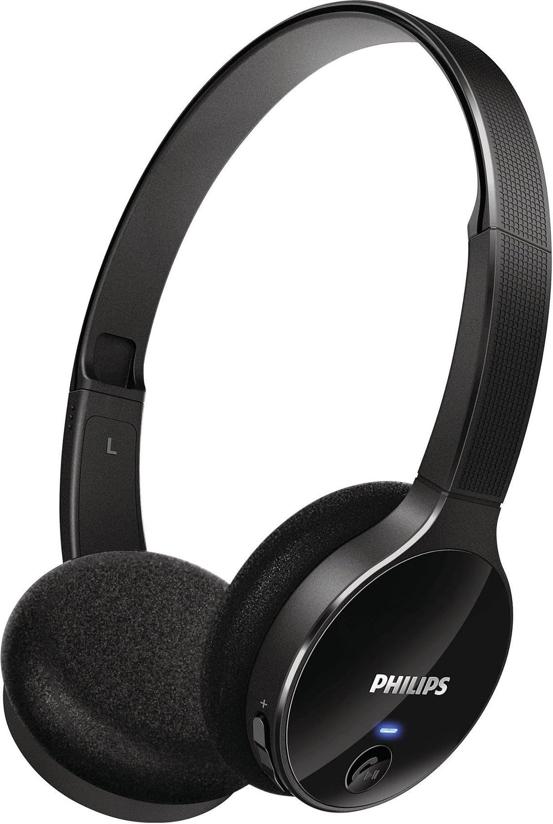 Philips SHB4000/00 On-Ear Bluetooth Stereo Headset (Black)
