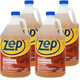 Zep Hardwood & Laminate Floor Cleaner&comma; Brown&comma; 128 fl oz &lpar;Pack of 4&rpar; &lpar;ZUHLF128CT&rpar;