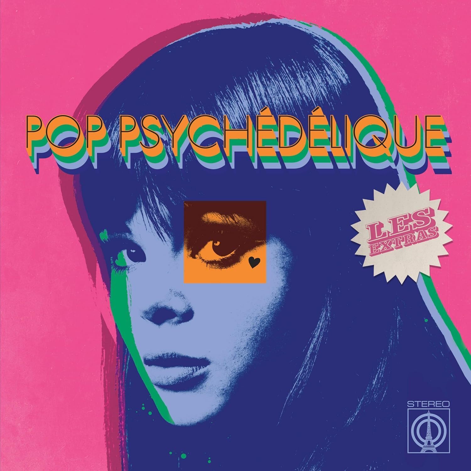 VARIOUS - Pop Psychedelique: Les Extras - CD (unmixed CD)