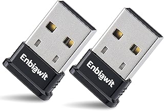 (2 Pack) Bluetooth USB Adapter,USB Bluetooth Dongle 4.0 Bluetooth Dongle Bluetooth Receiver,Bluetooth Adapter for PC Linux Windows 10/8/7 for Desktop, Laptop, Mouse, Keyboard, Headsets, Speakers