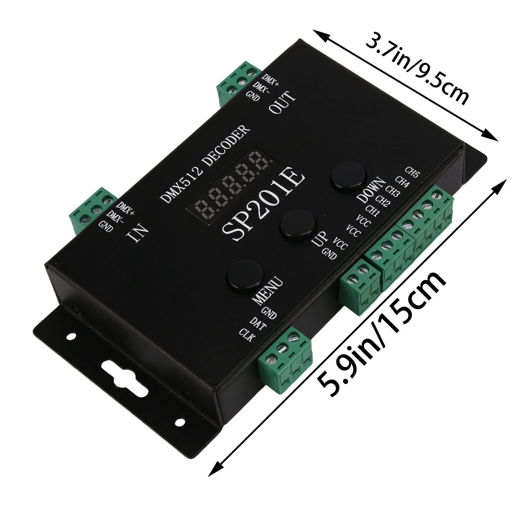 SP201E DMX512 WS2812B WS2811 da Decoder Controller Un SPI, Supporto di più Circuiti Integrati