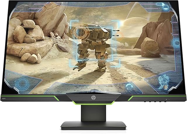 HP X27i 2K 144 Hz IPS 27 Inch Gaming Monitor (2560 x 1440) AMD FreeSync Compatible, 4 ms Response time, (1 DP, 1 HDMI) - Black