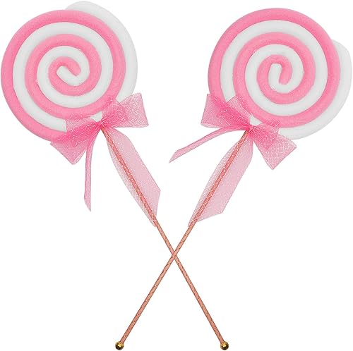2 piezas de piruletas para boda, Navidad, piruleta, utilería, piruleta, utilería, festival, piruleta, modelo, piruletas, caramelos, decoración de
