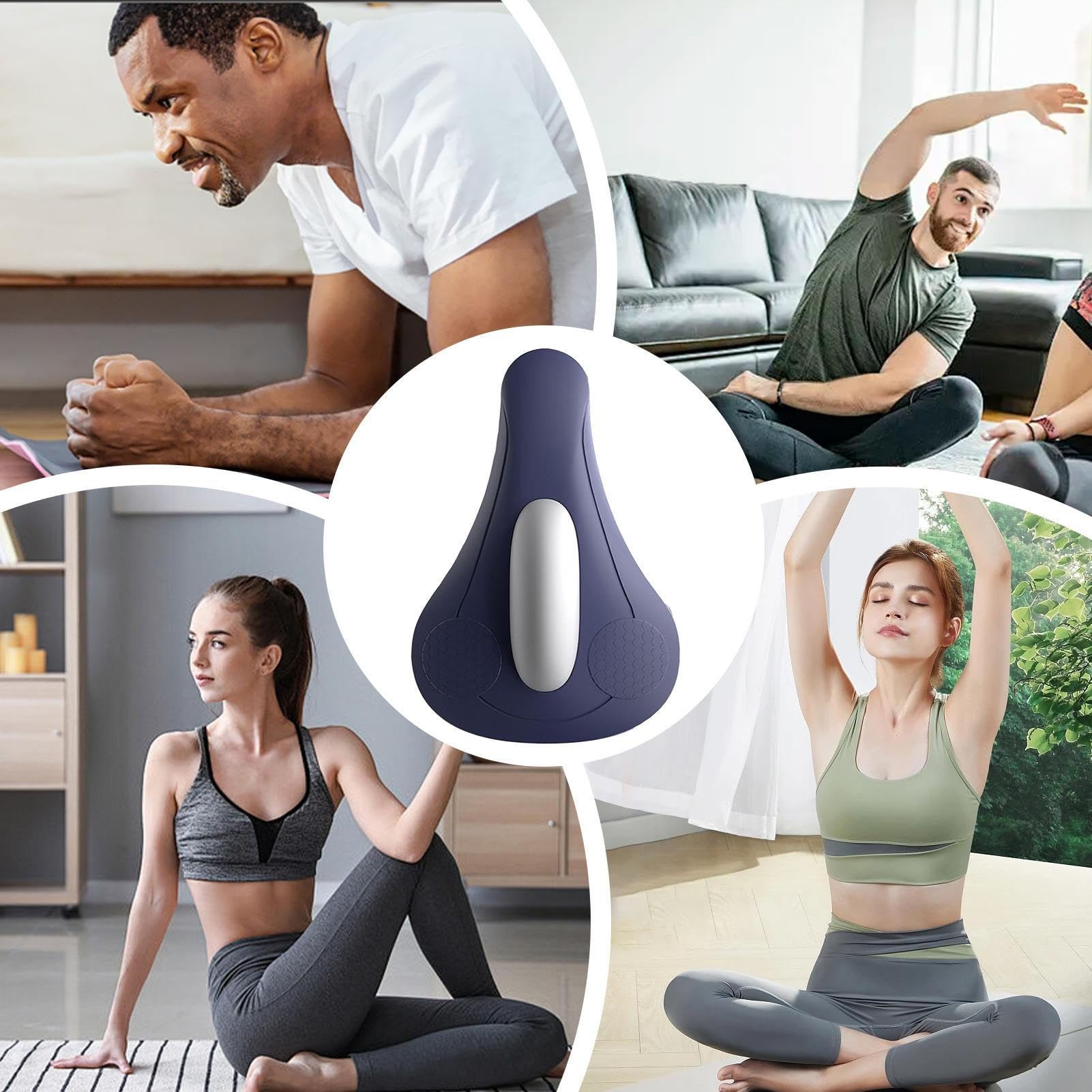 Beckenbödenübungsgeräte, Beckenbodenmuskeltrainer, Beckenboden stärker, Tragbare einstellbare Intensität Ergonomische Kernrehabilitationsverstärkung für die Geburt der Blasenunterstützung