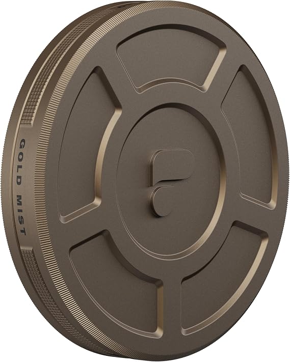 POLARPRO - 135 Series Gold Mist Diffusion Filter w/Peter McKinnon Warm Cinematic Glow & Highlight Softening for DSLR, Mirrorless & Cinema Cameras Vintage Film Look, Threaded Lens Filter - 82mm